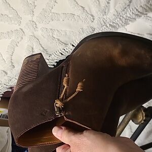 Soft Leather and suade boots